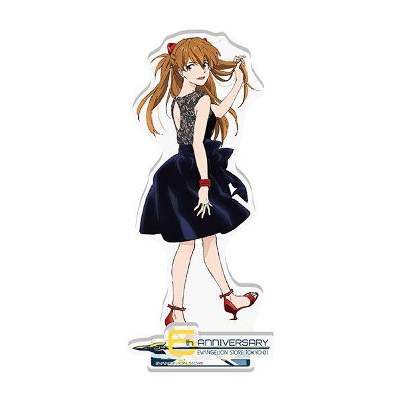 EVA STORE新世紀福音戰士日版6周年紀念壓克力立牌-明日香
