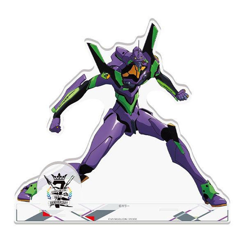 EVA STORE新世紀福音戰士日版7周年紀念壓克力立牌-初號機