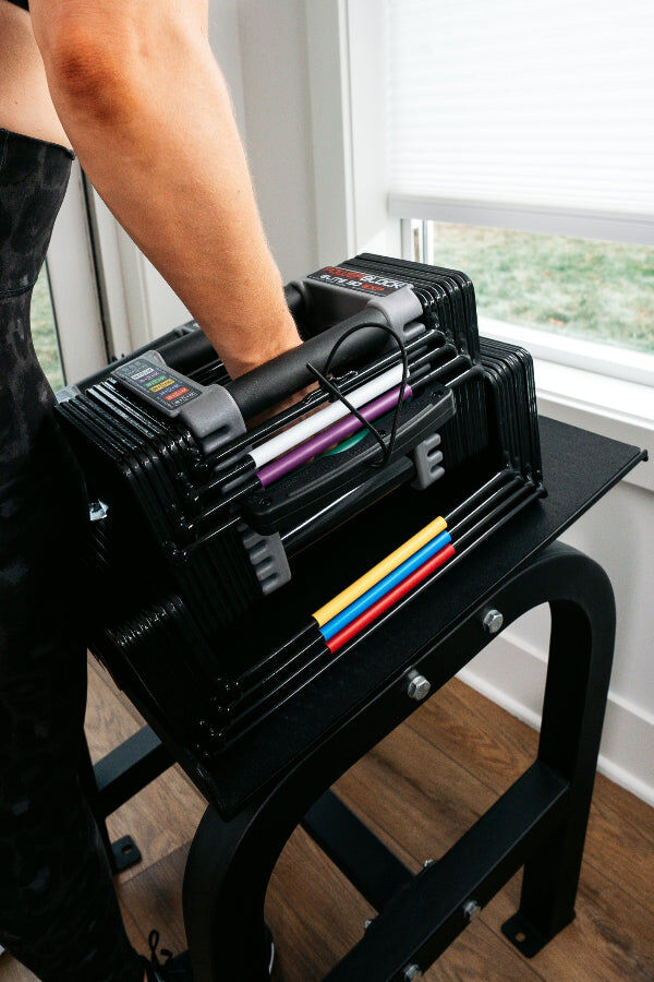 SPACE SAVING OF DUMBBELLS