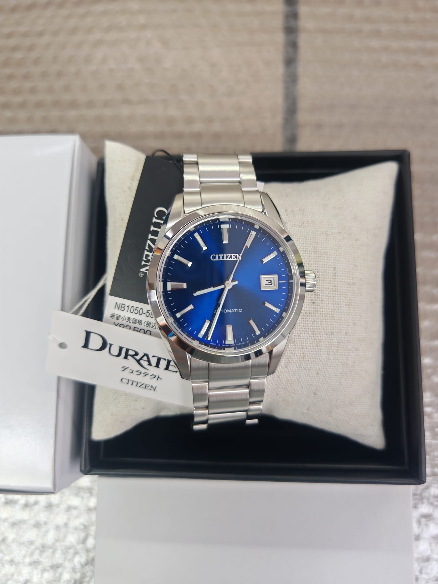 Citizen Collection Series Automatic Mechanical Watch NB1050-59L, Citizen 典藏系列經典自動機械手錶 NB1050-59L