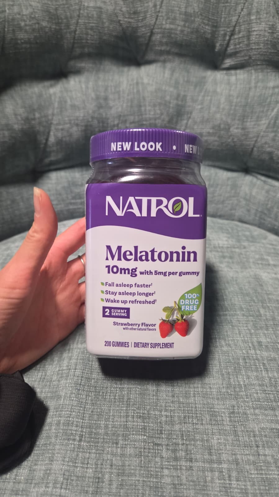 DS098 Natrol 褪黑激素 5mg 軟糖 200粒