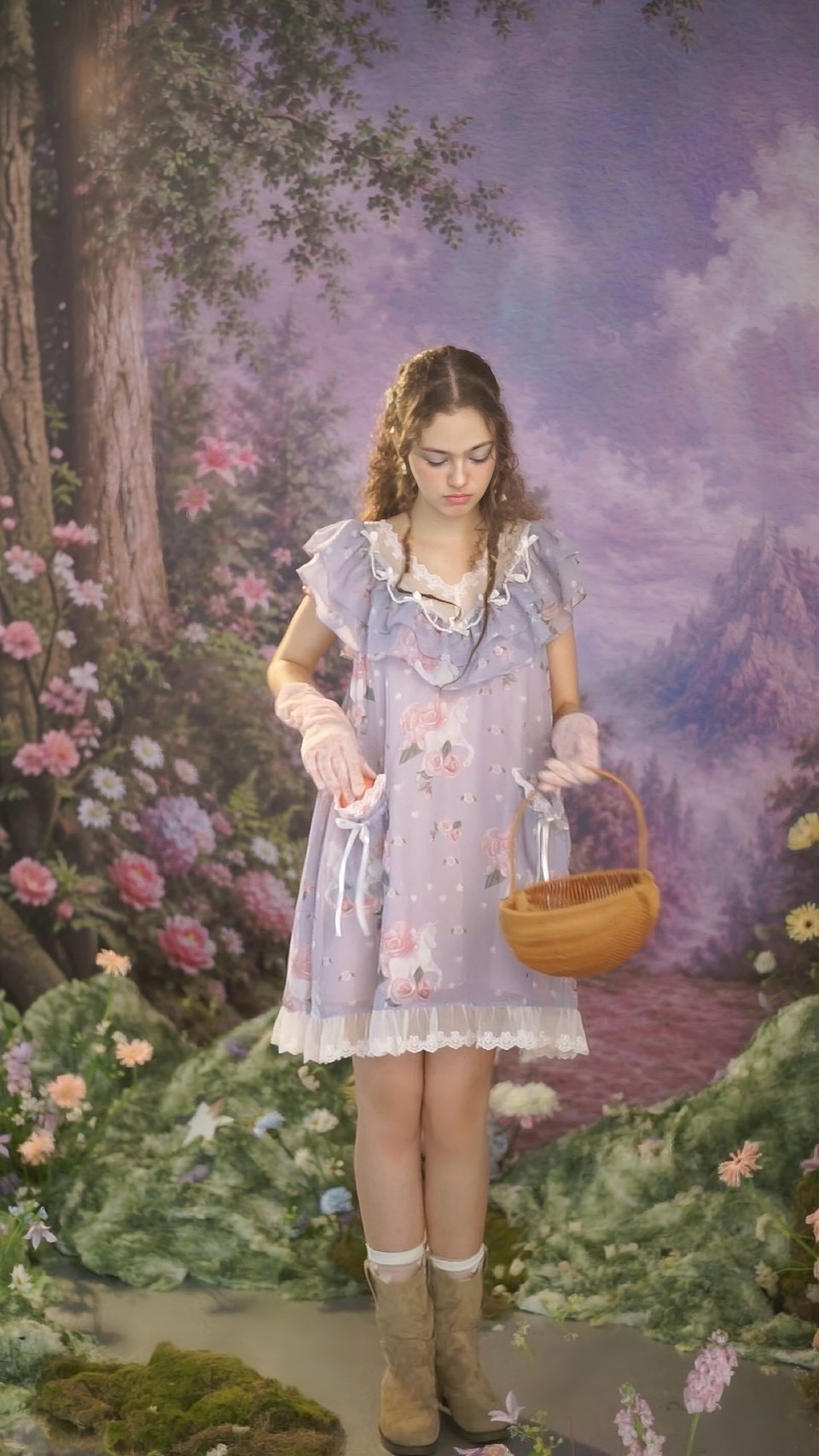 LILAC TWINKLE DRESS