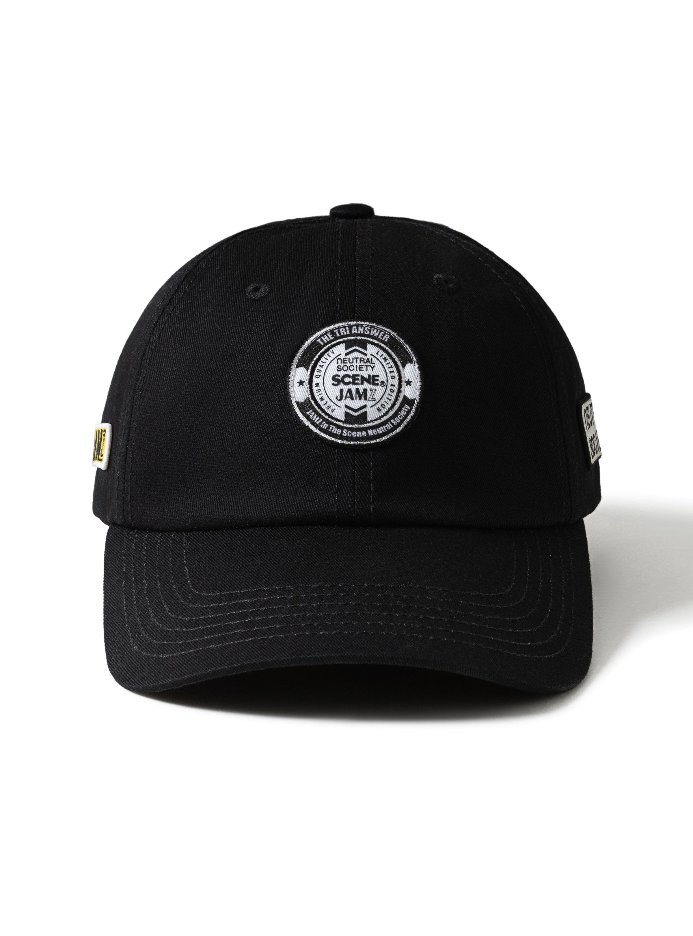 SC x JAMZ x NS LOGO CAP // BLK_WHT