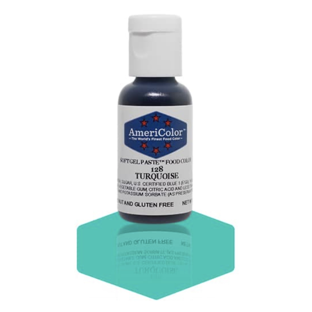AmeriColor Soft Gel Paste Food Colour Turquoise 21g