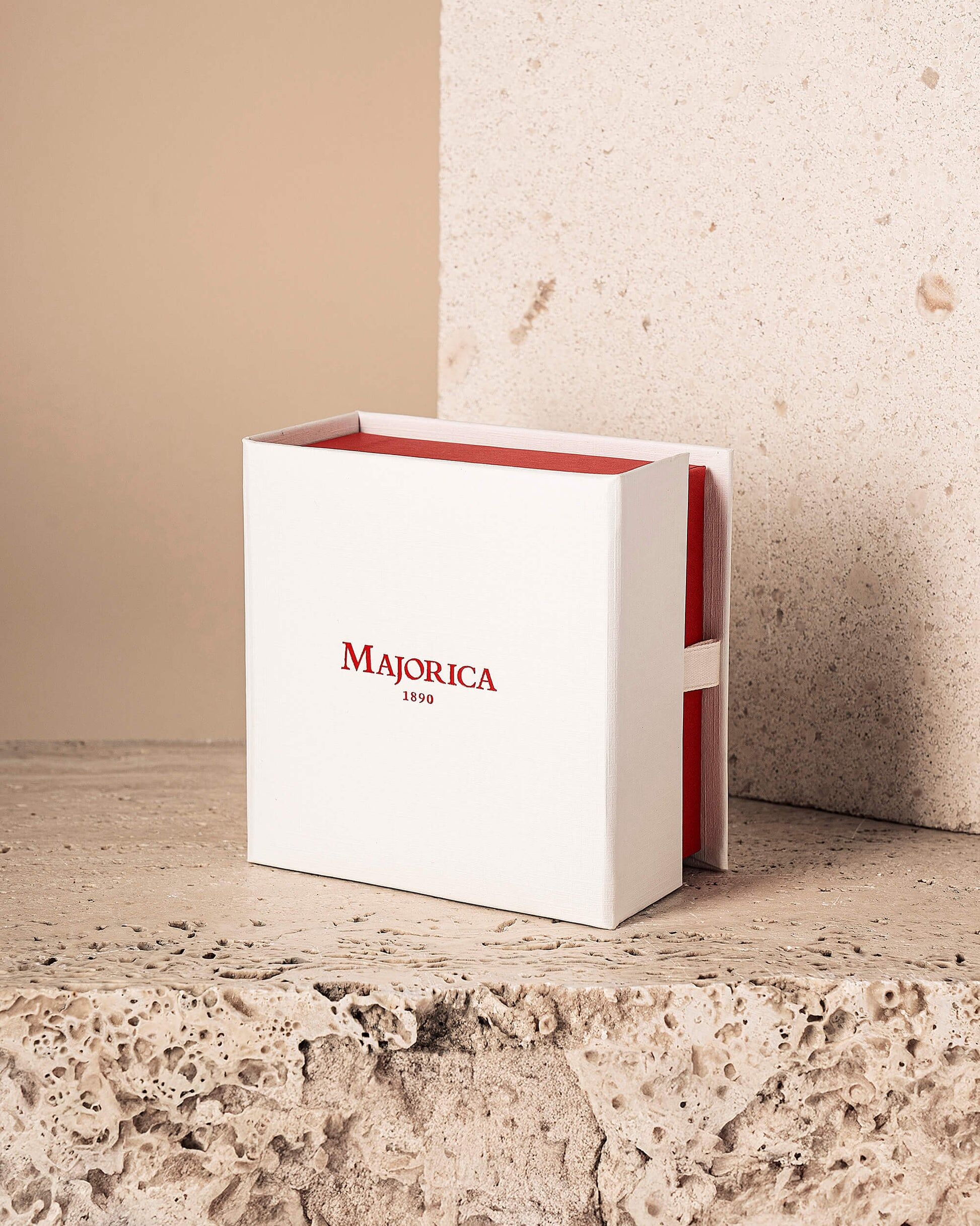1MJ0826-176 [MAJORICA] 珍珠與鋯石鍊式項鍊 #18172.01.2 (EU)