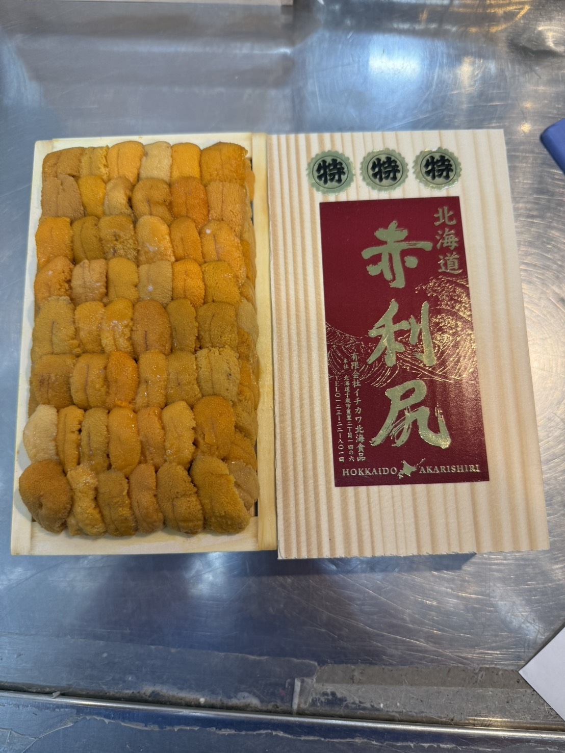 赤利尻 大箱北海道利尻赤上並び~300g