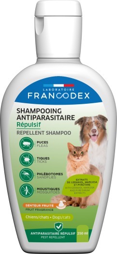 Francodex 貓狗合用 驅蝨洗毛水．250ml