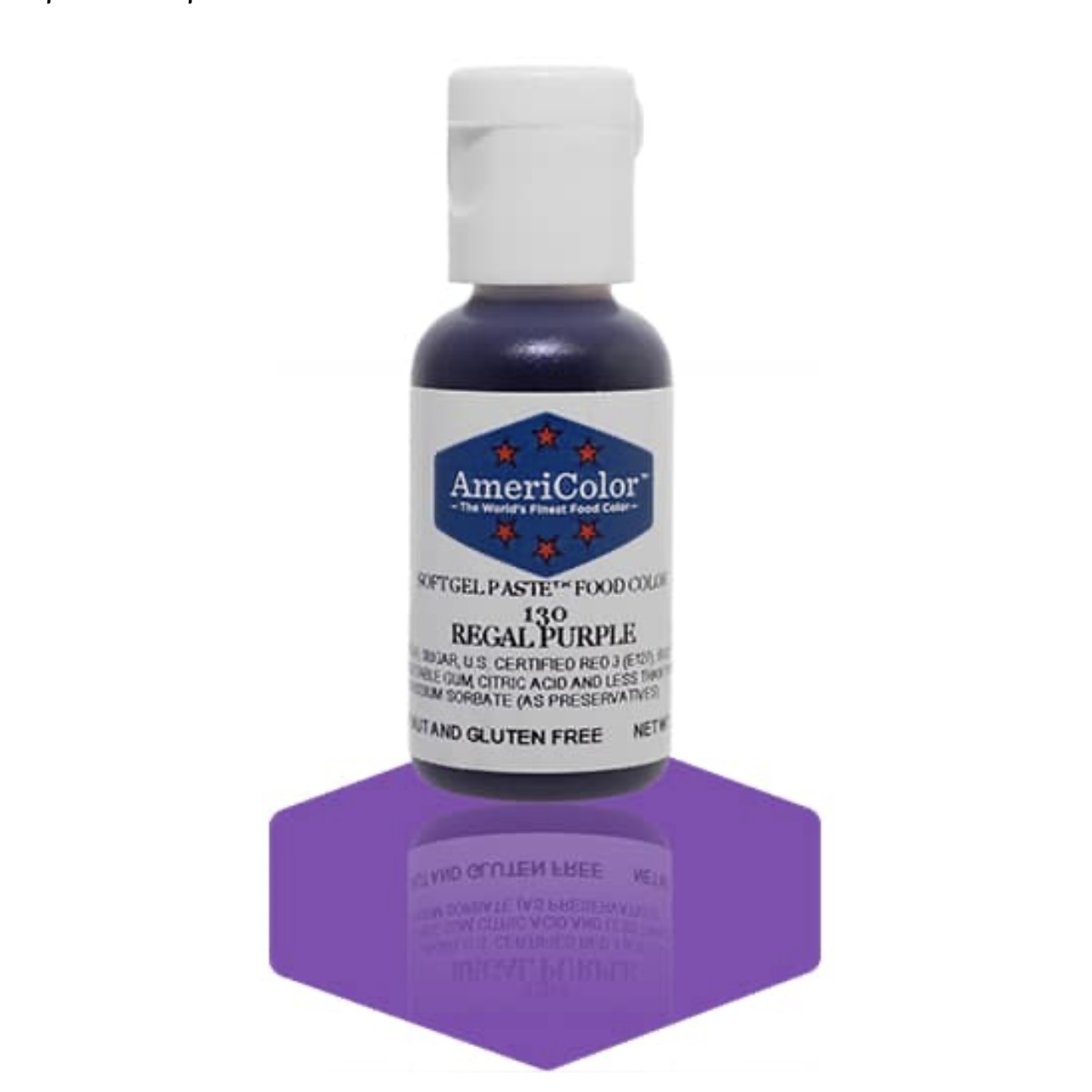 AmeriColor Soft Gel Paste Food Colour Regal Purple 21g