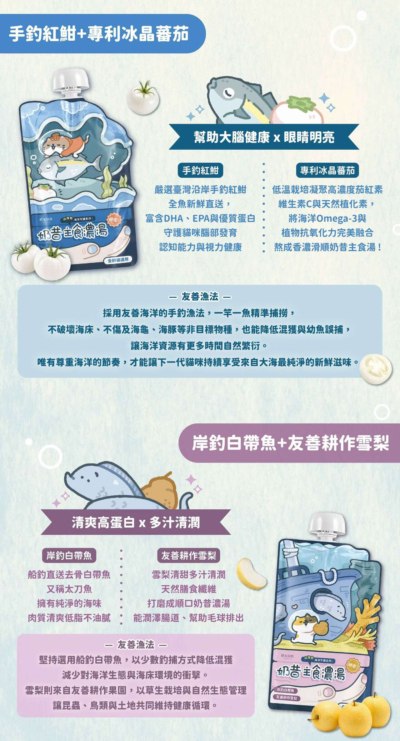 貓有話說 山海包主食餐包