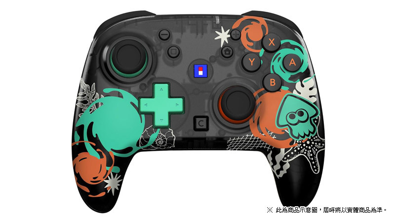 NS2 HORI《斯普拉遁 塗擊隊》特仕 無線控制器 TURBO
