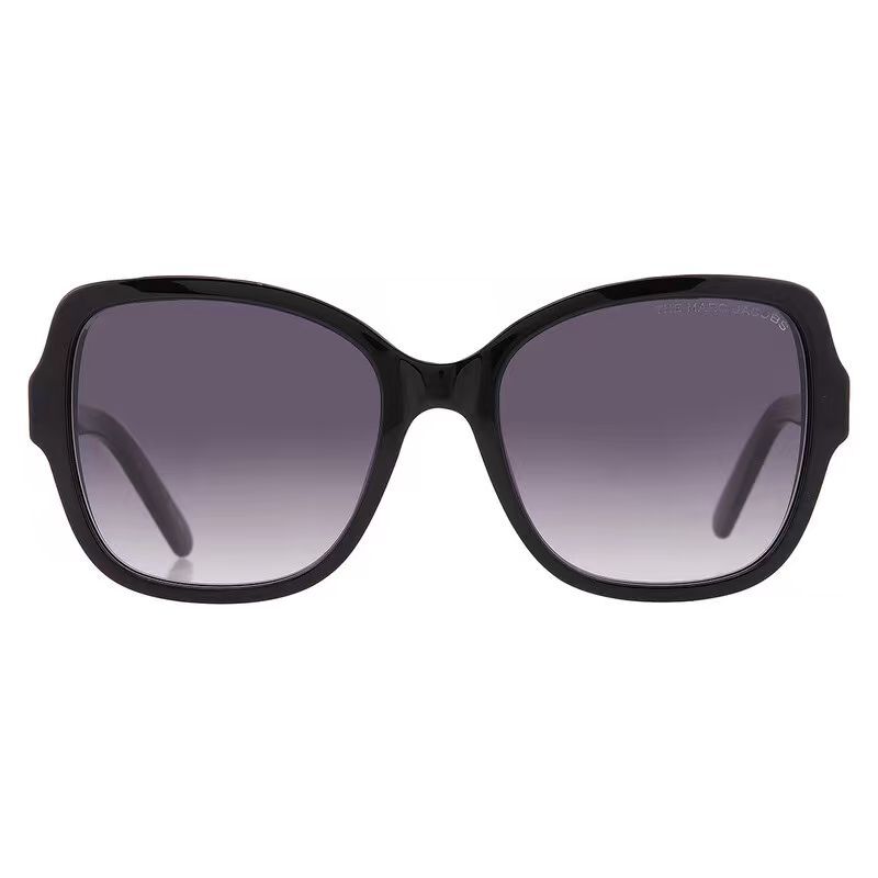 【預購】Marc Jacobs H082662 女裝蝴蝶形太陽眼鏡 (深灰漸變鏡片/黑色鏡框)