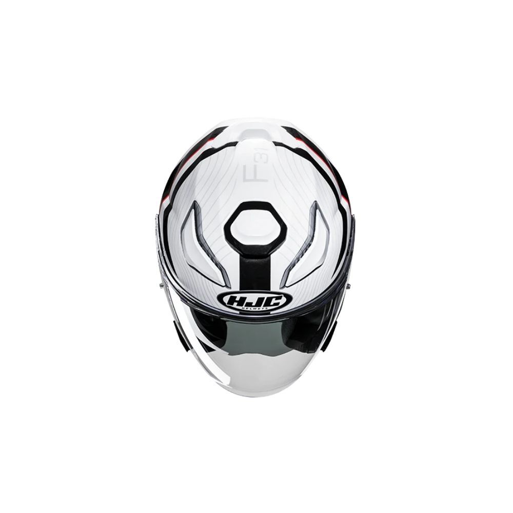 HJC F31 NABY MC1 3/4罩安全帽