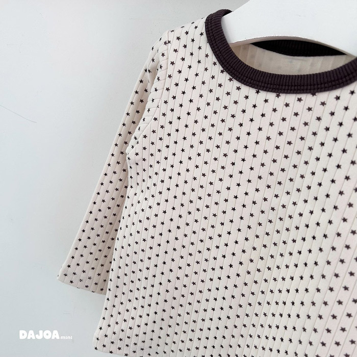 正韓秋DAJOA 兩色滿版星星家居服套裝