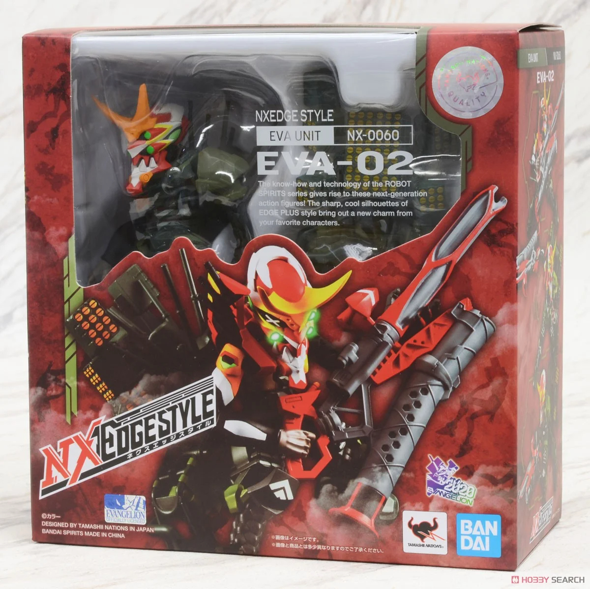 萬代 NXEDGE STYLE NX-0060 EVA 新2號機α 福音戰士  可動完成品