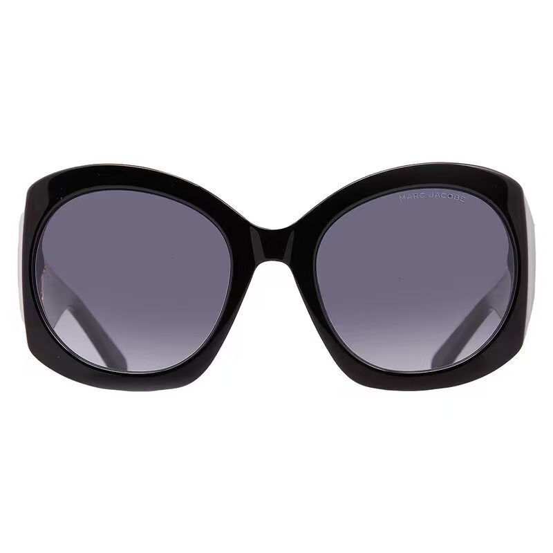 【預購】Marc Jacobs H082665 女裝蝴蝶形太陽眼鏡 (深灰漸變鏡片/黑色鏡框)