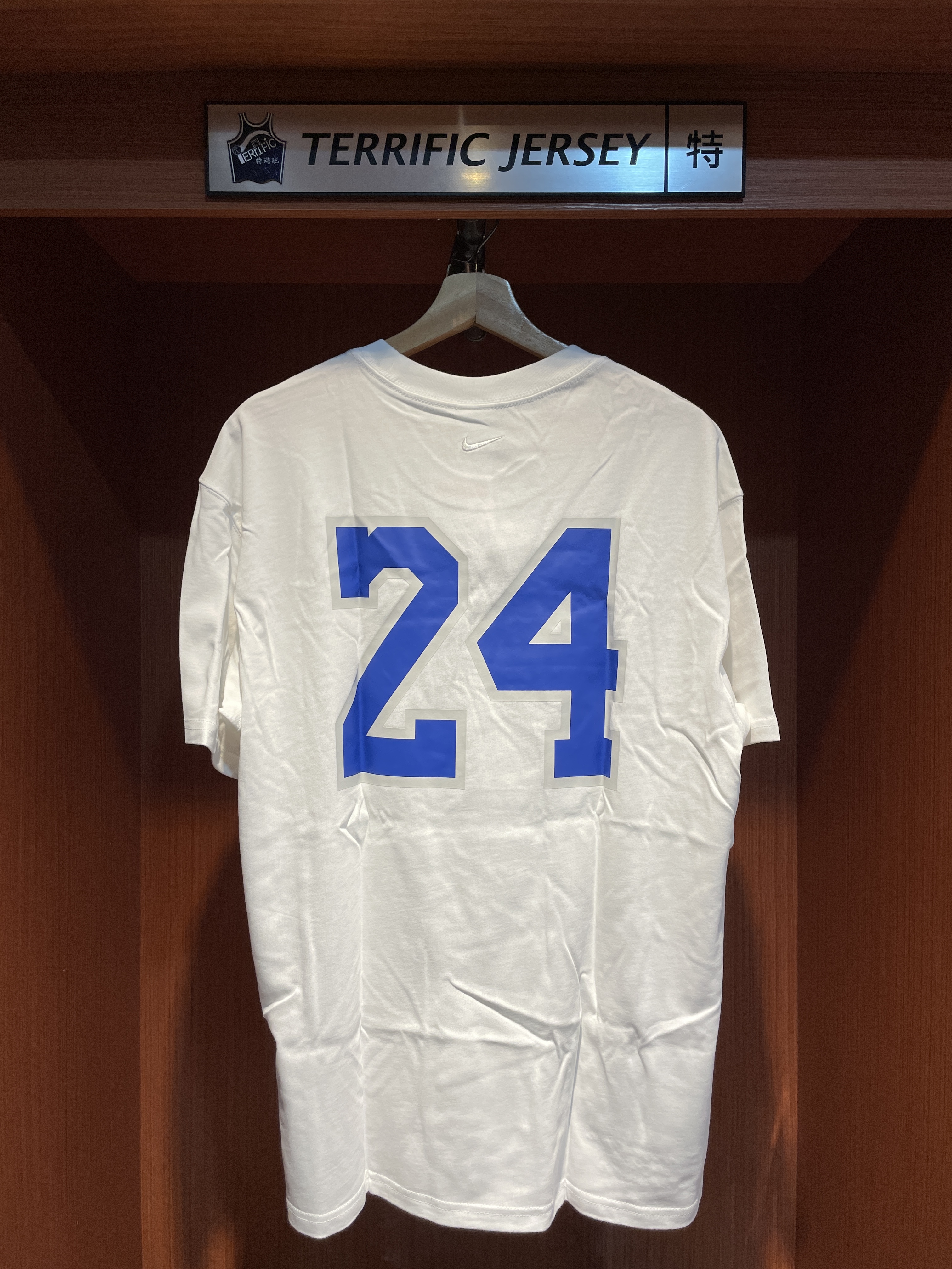 NBA短袖 Kobe Bryant Mamba 8.24 道奇配色 白短袖 Nike Max90 Tee 全新