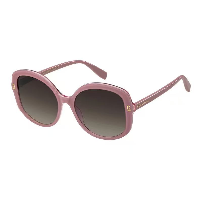 【預購】Marc Jacobs H082666 女裝蝴蝶形太陽眼鏡 (漸啡鏡片/粉紅色鏡框)