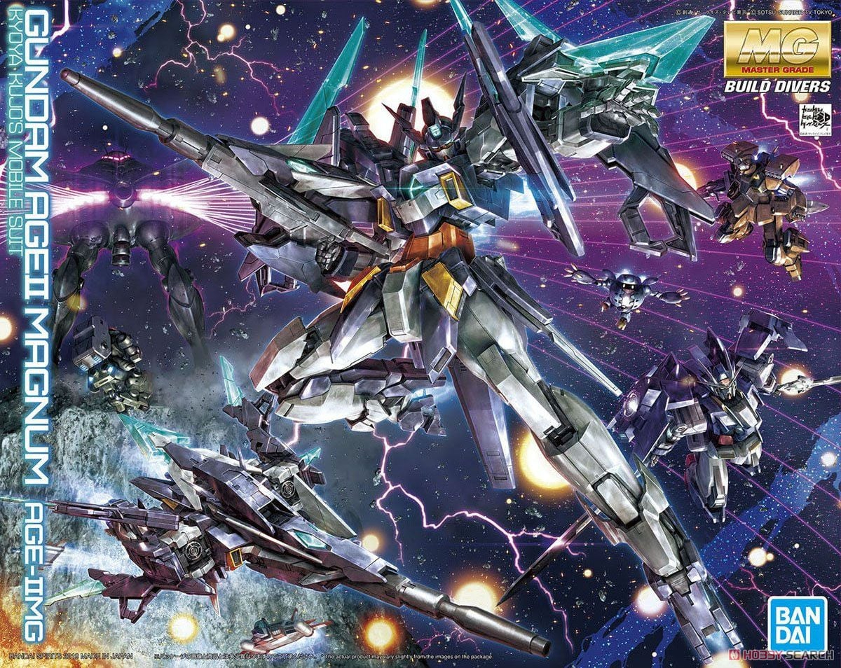 萬代 MG 1/100 AGE-2 重火力型 AGEII MAGNUM 潛網 冠軍機 鋼彈 組裝模型