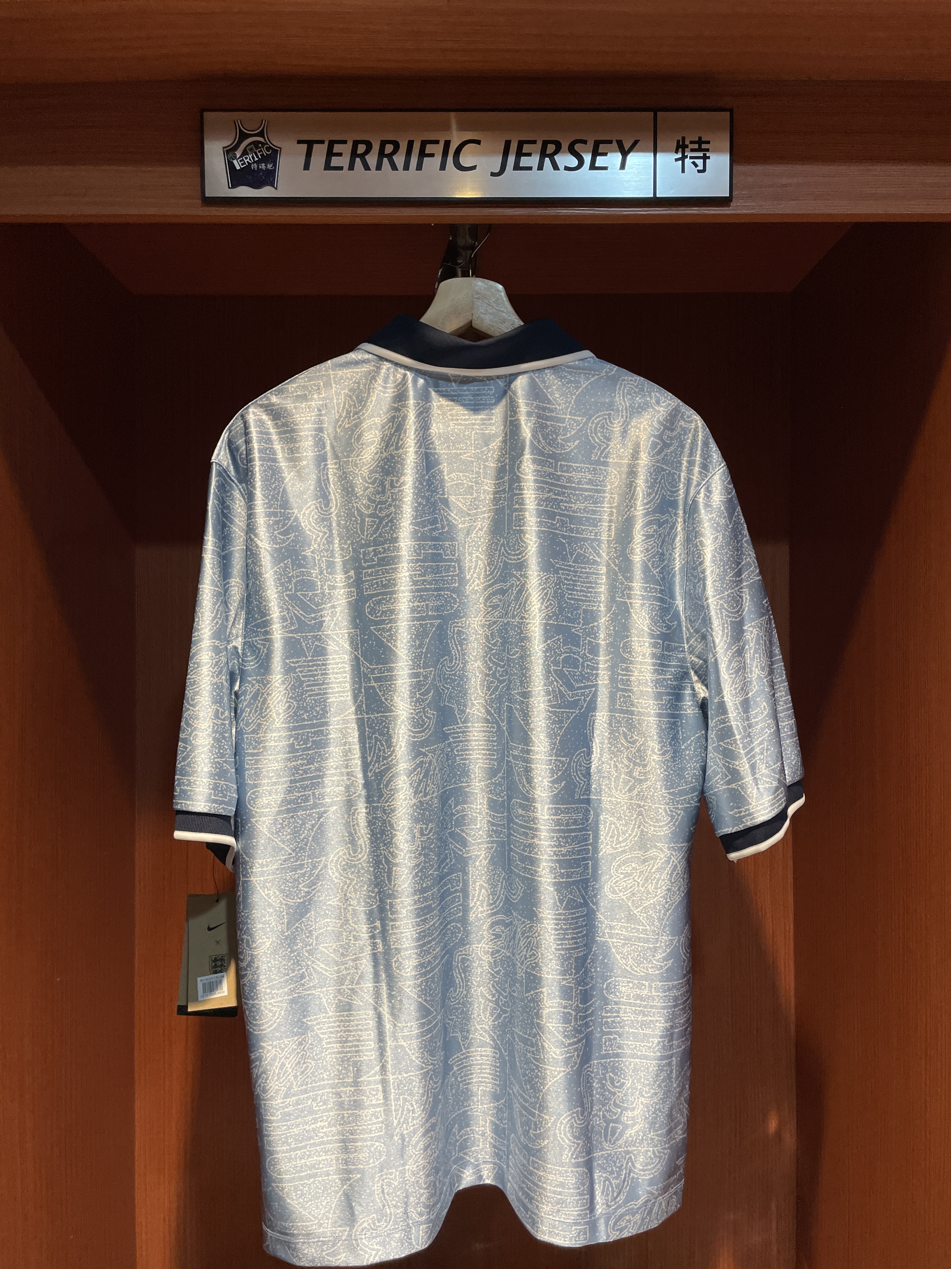 FIFA足球 England 英格蘭 水藍休閒球衣 2026 世界盃 Nike Lifestyle Jersey 排汗 亮面 全新