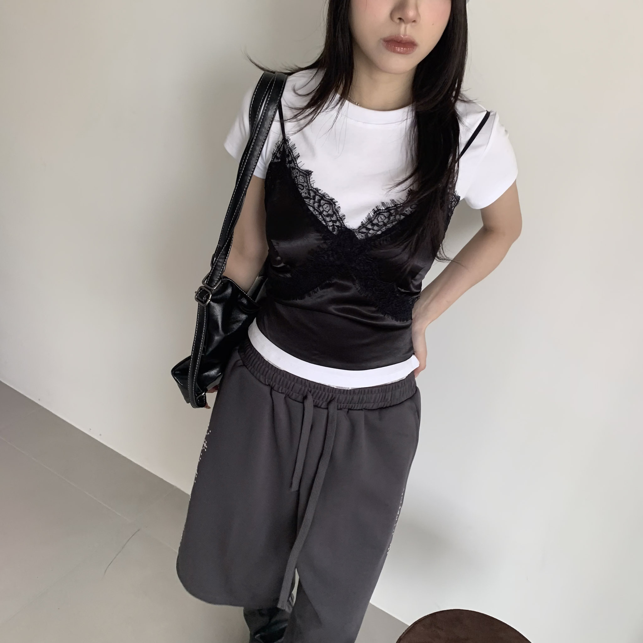 ISA_完全著迷 法式微醺睫毛蕾絲緞面bra top_67024