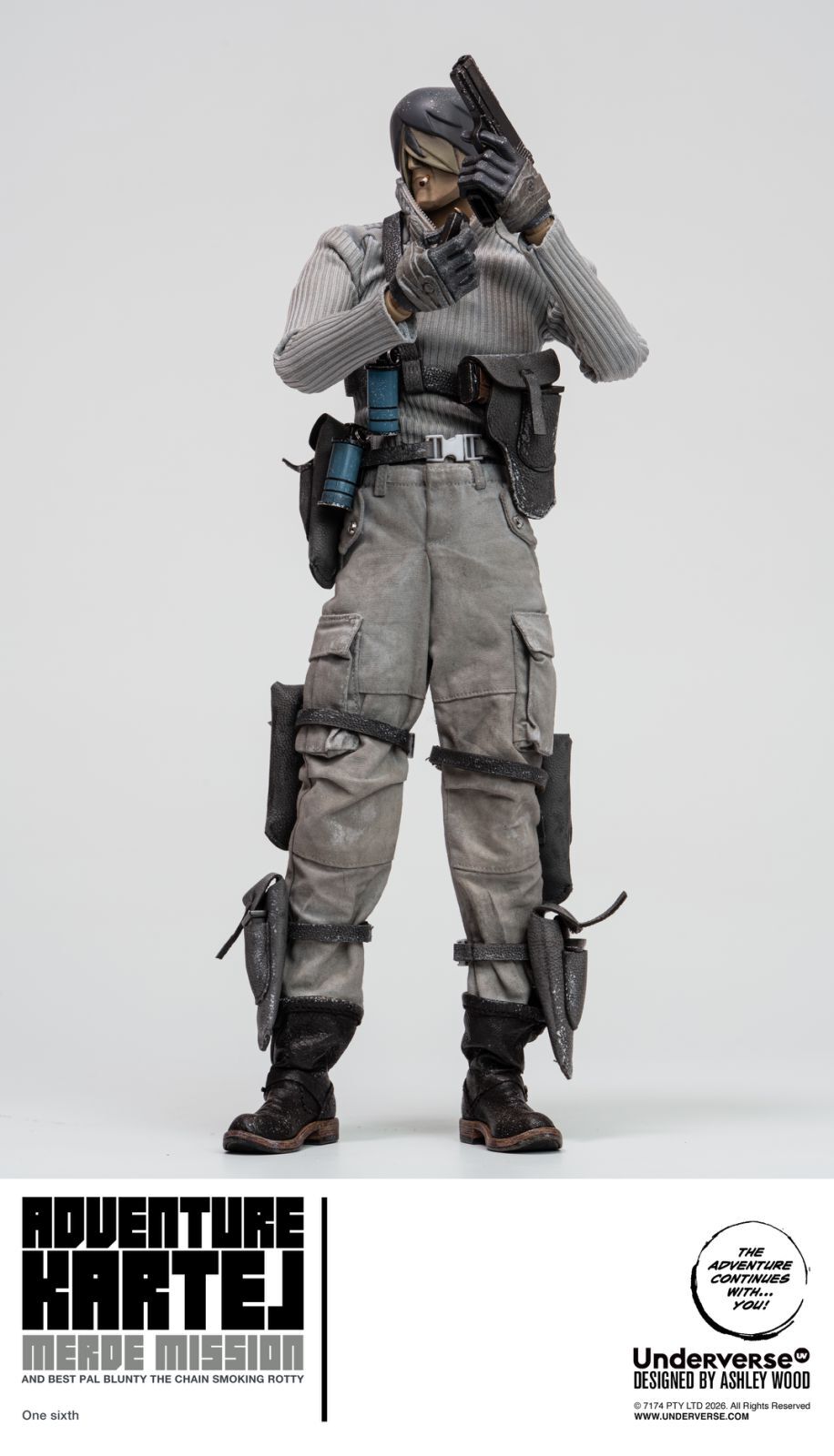 (預訂) Underverse UV20260402 1/6 th Collection Cold Bugger Adventure Merde & Blunter