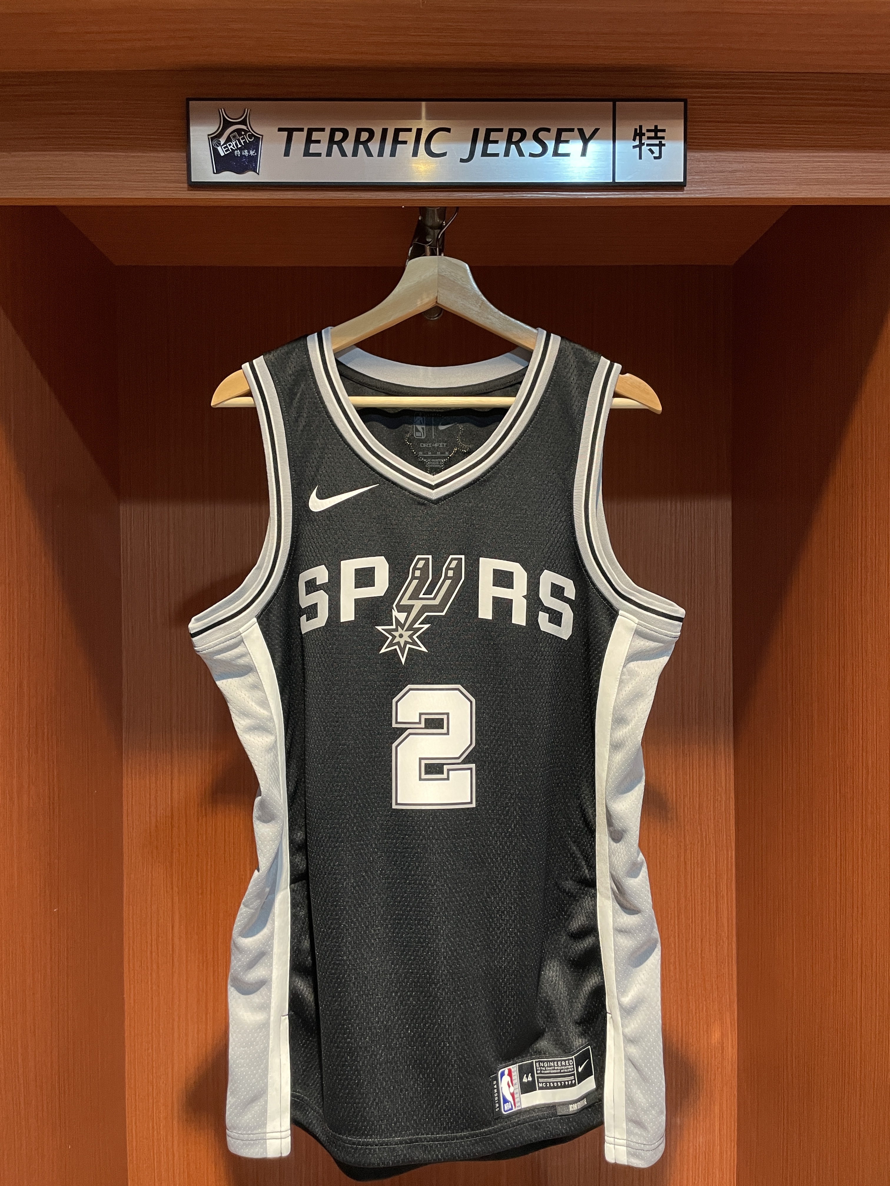 NBA球衣 Dylan Harper 聖安東尼奧馬刺黑 Icon Nike Swingman 球迷版 熱轉印 含冠軍章 全新