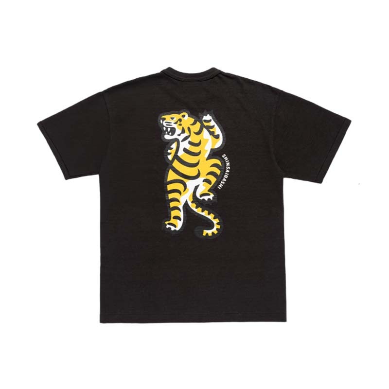 HUMAN MADE 大阪限定 紅愛心 老虎 短T 短袖 黑色 RAY-140 [台灣現貨]
