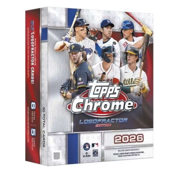 2026 Topps Logofractor Box*5 M102(選隊團)