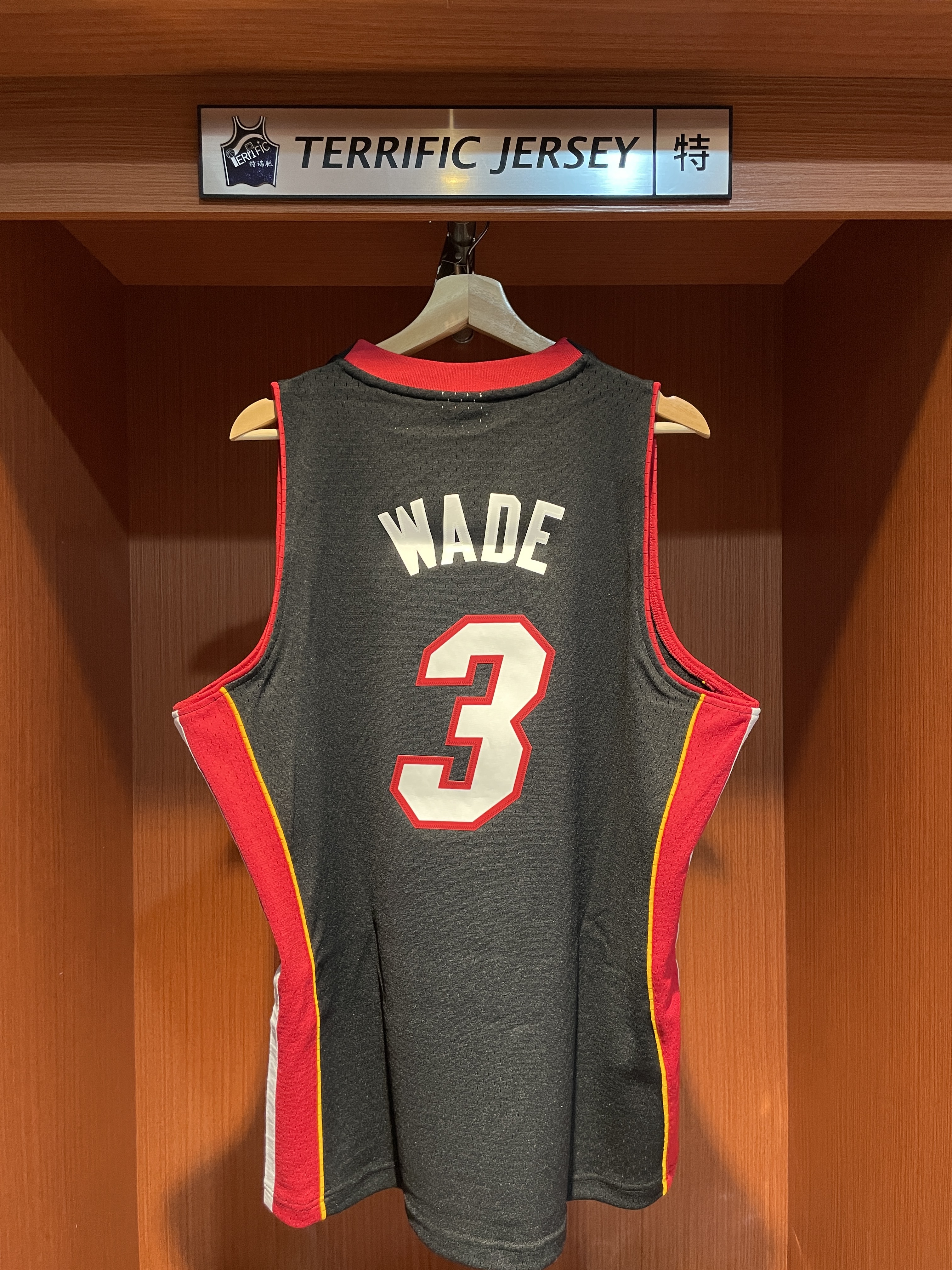NBA球衣 Dwyane Wade 邁阿密熱火黑 12-13 M&N Swingman G2 球迷版 熱轉印 全新