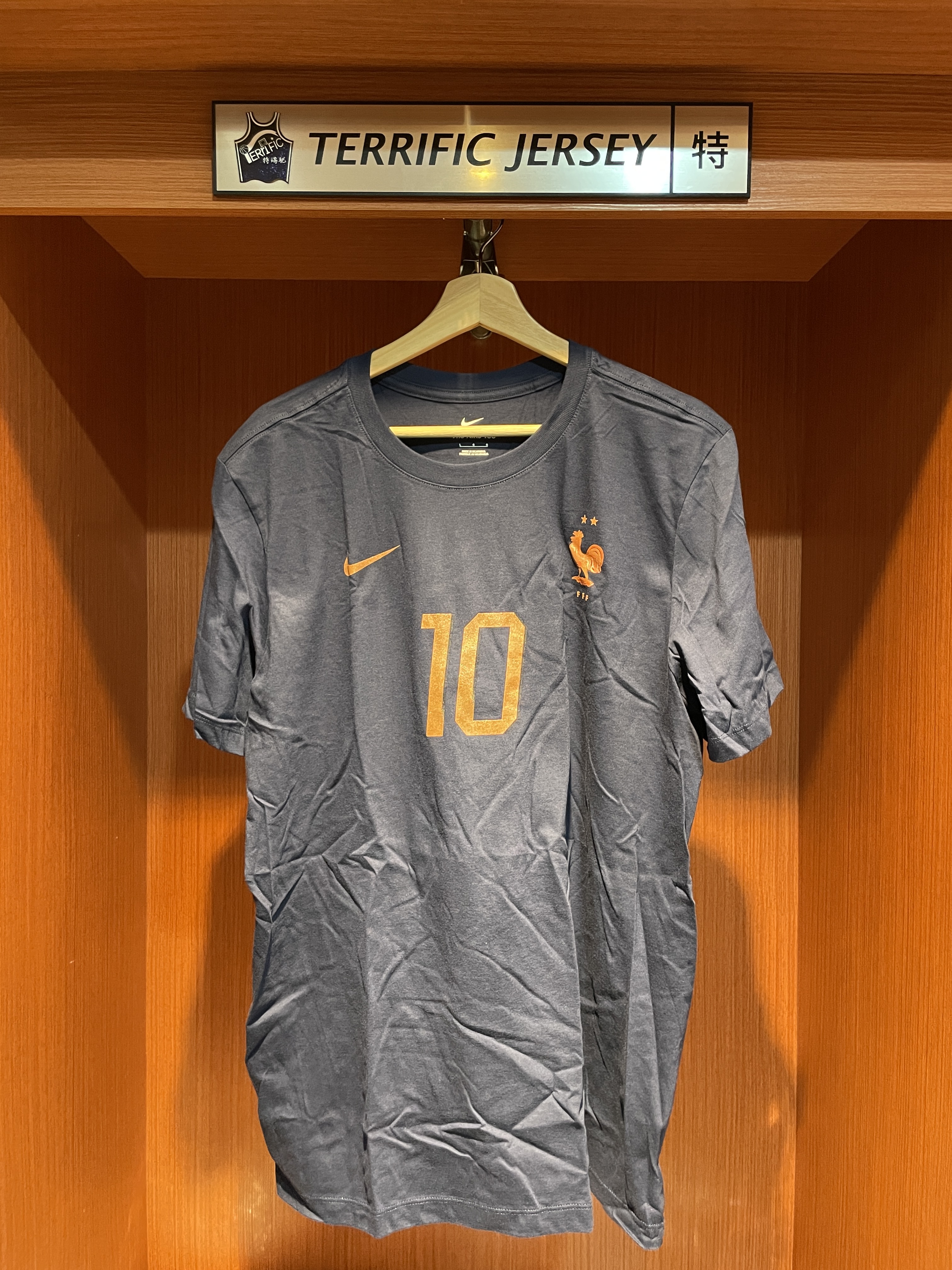 FIFA短袖 Kylian Mbappe 法國深藍 2026 世界盃 Home Nike Player Name Tee 棉質 短袖 全新
