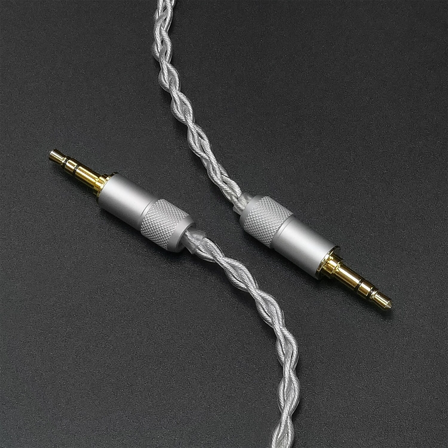AIRES - CE2音頻訊號線 | 3.5mm to 3.5mm | 銅鍍銀4絞 | 1/1.5/2M