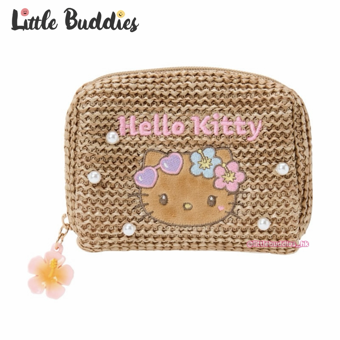 日本 Sanrio 陽光夏日系列 化妝袋 sparkling summer pool party