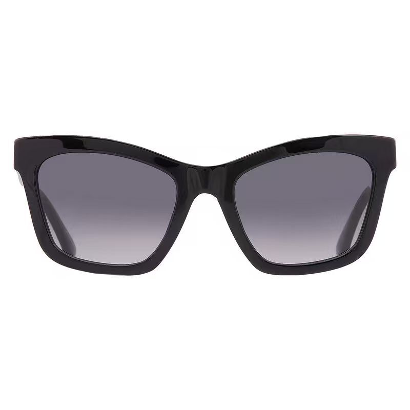 【預購】Moschino H082672 女裝貓眼太陽眼鏡 (深灰漸變鏡片/黑色鏡框)