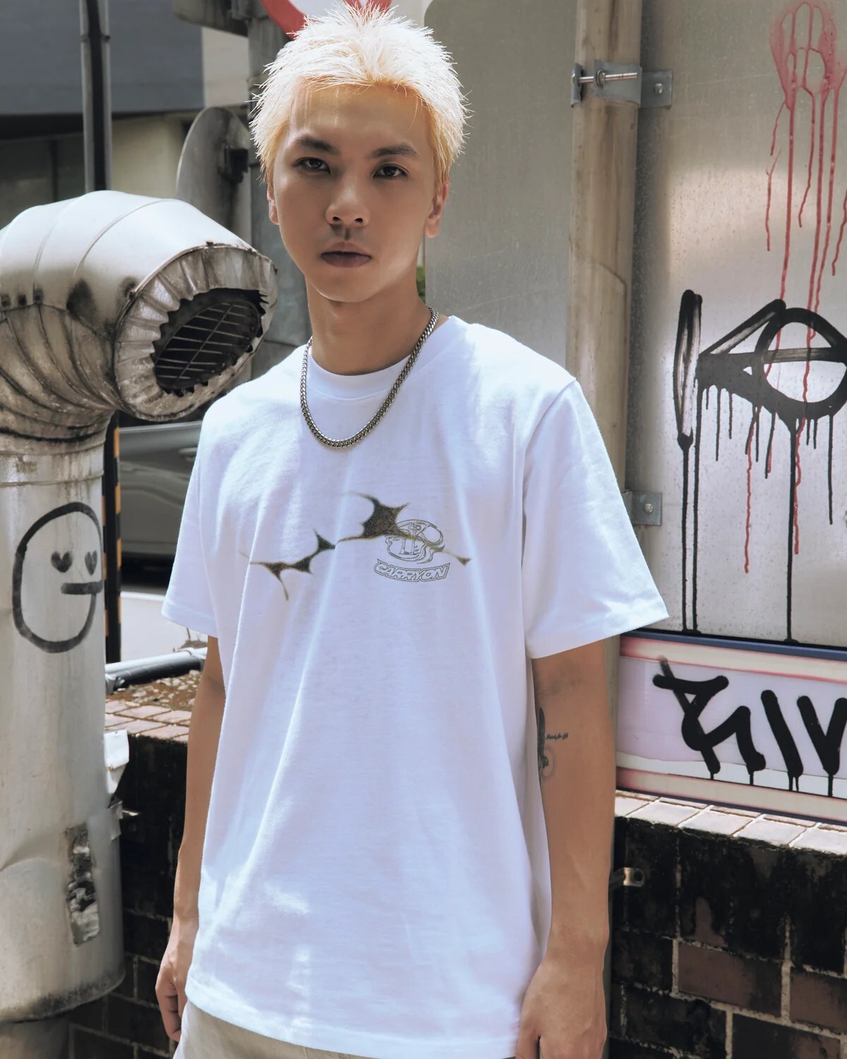 CARRYON × LOWKEY 26SS LOWFREQ VOL.3 聯名款 短T