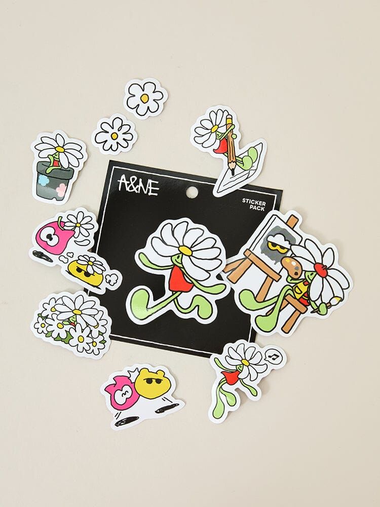 韓國現貨｜ZO＆FRIENDS ZOA LUCKY SHOP🍀貼紙組