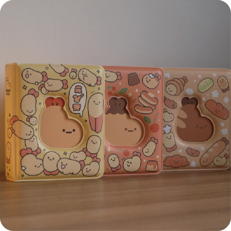 Shrimp Mini Card Album – 3 Designs