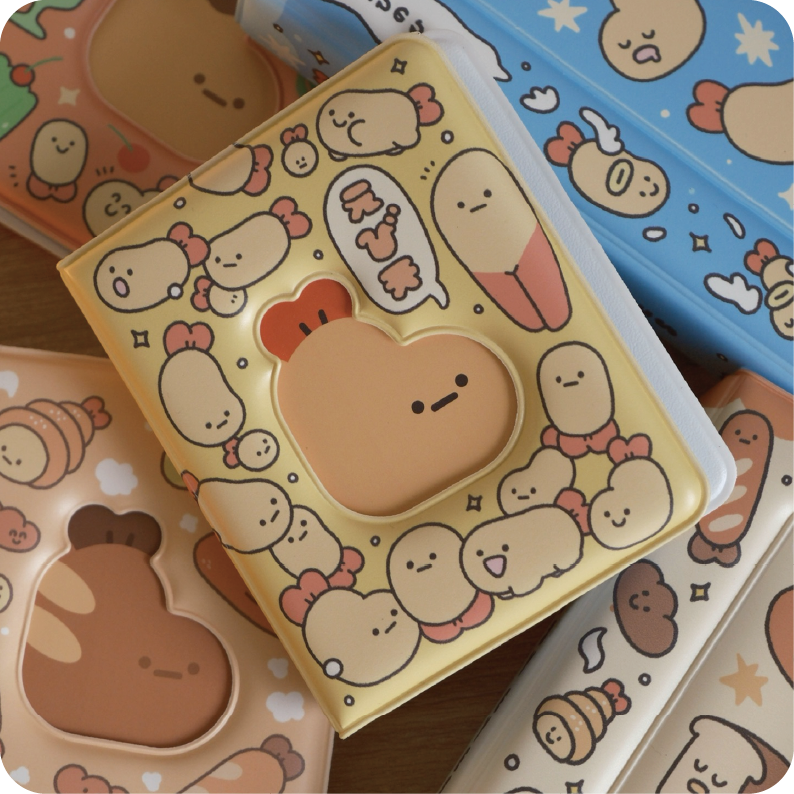 Shrimp Mini Card Album – 3 Designs