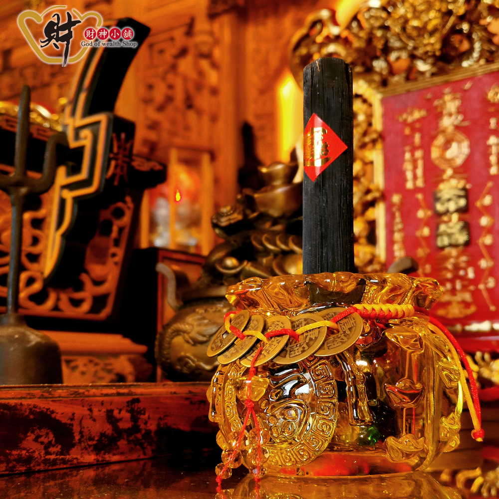 【財神小舖】一直炭-五帝錢袋聚寶盆(兩款任選)《含開光》 (廠商直出、不參加免運及滿額贈優惠)