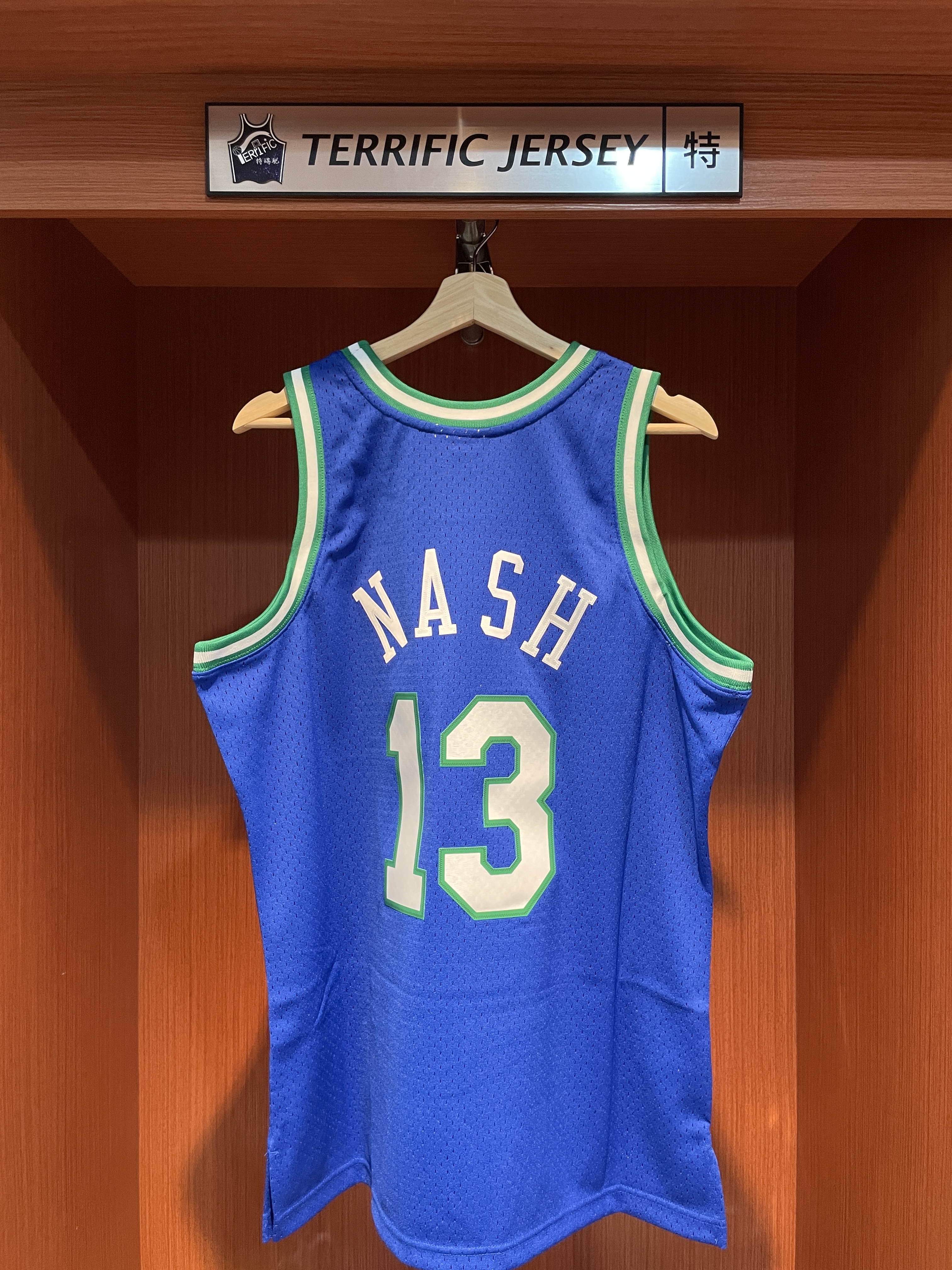 NBA球衣 Steve Nash 達拉斯小牛藍 98-99 M&N Swingman G2 球迷版 熱轉印 全新