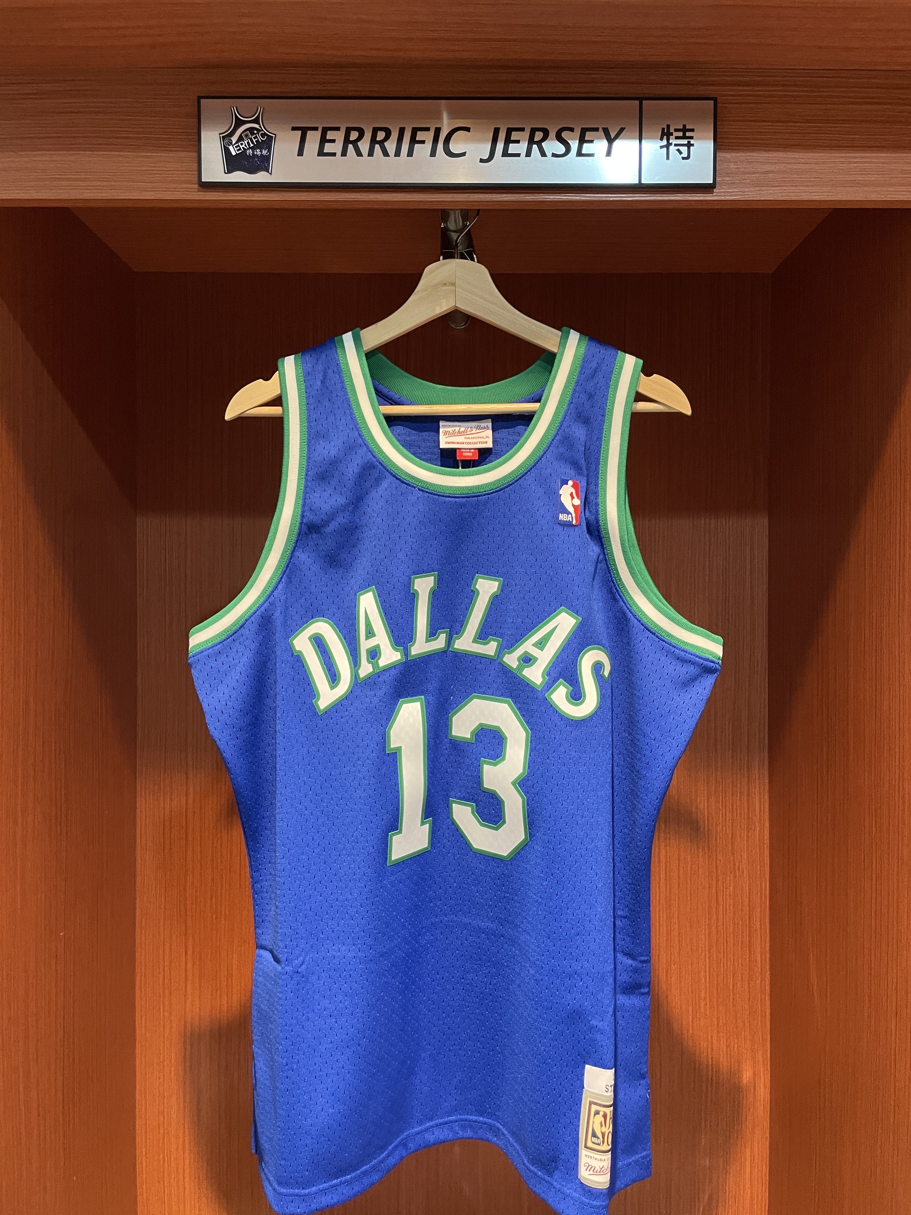 NBA球衣 Steve Nash 達拉斯小牛藍 98-99 M&N Swingman G2 球迷版 熱轉印 全新