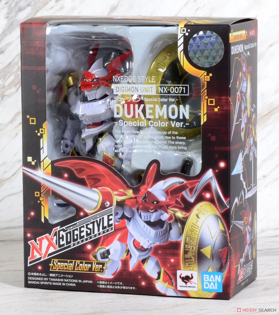 萬代 NXEDGE STYLE NX-0071 紅蓮騎士獸 特殊色 數碼寶貝 可動完成品