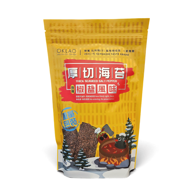 【厚切海苔】歐客佬｜椒鹽風味