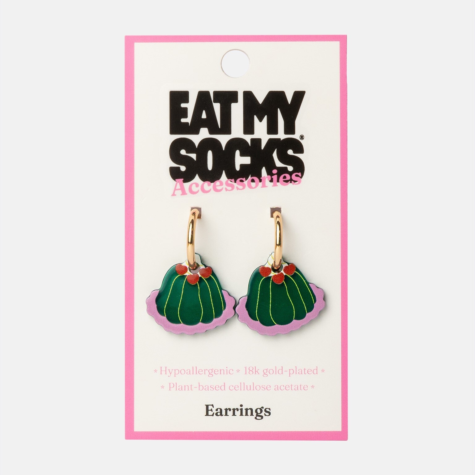 EAT MY SOCKS ｜耳環｜果凍