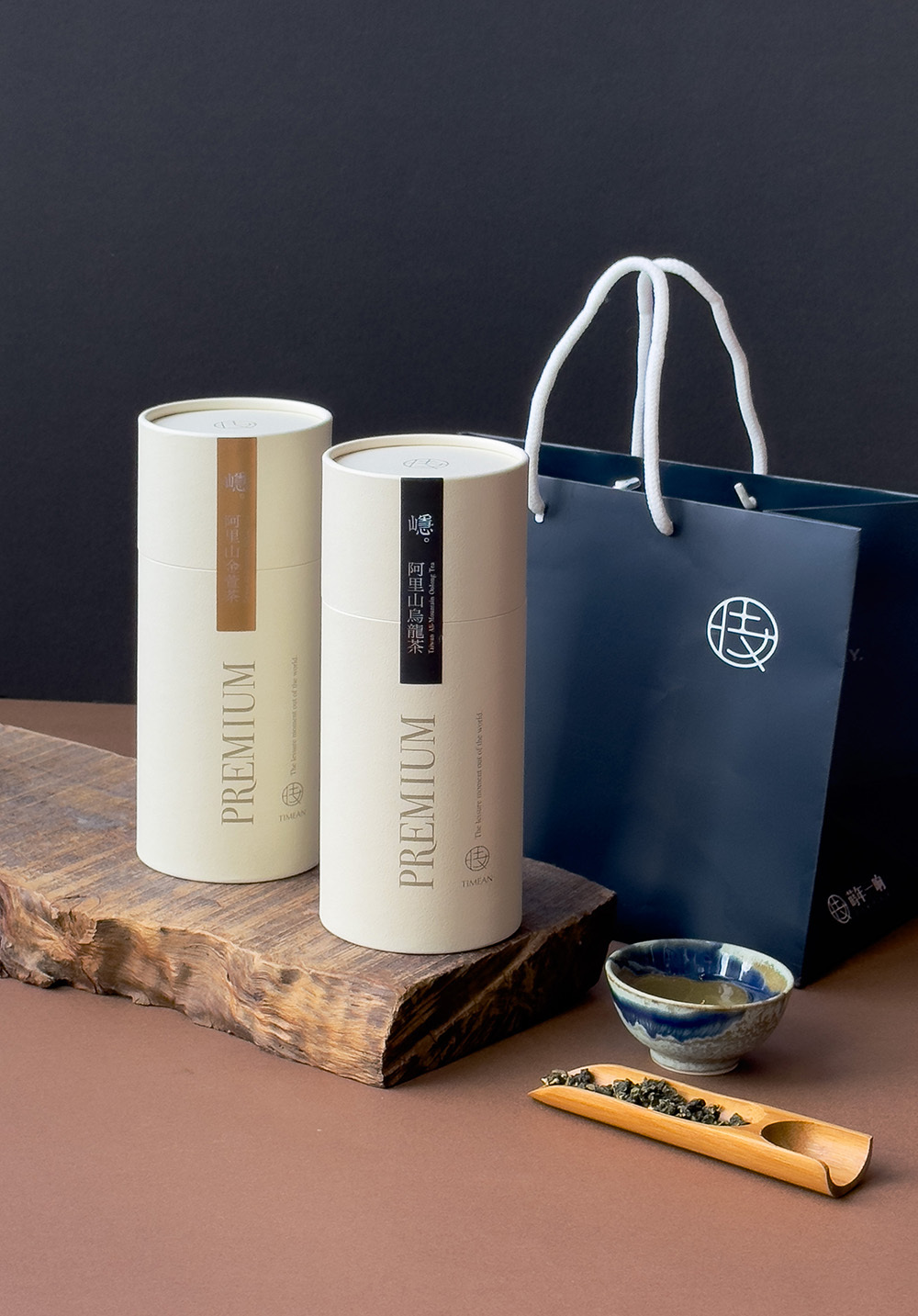 Alishan Oolong Tea + Jin Xuan Tea Double Tea Gift Set