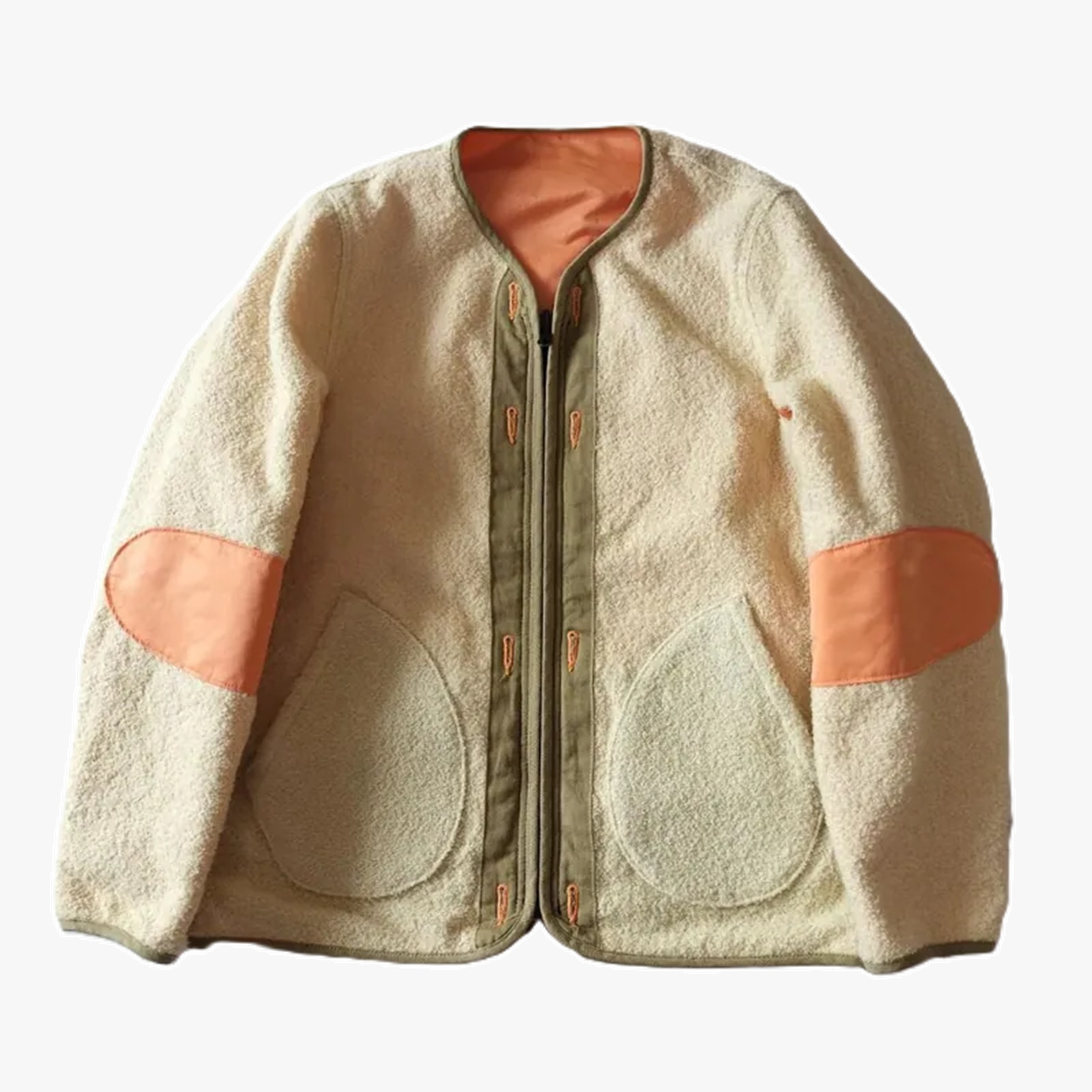 VISVIM IRIS LINER JKT (REVERSIBLE) (( CONDIITON: A )) 中古美品 - ORANGE SIZE 2 PRE ORDER ITEM (預訂中)