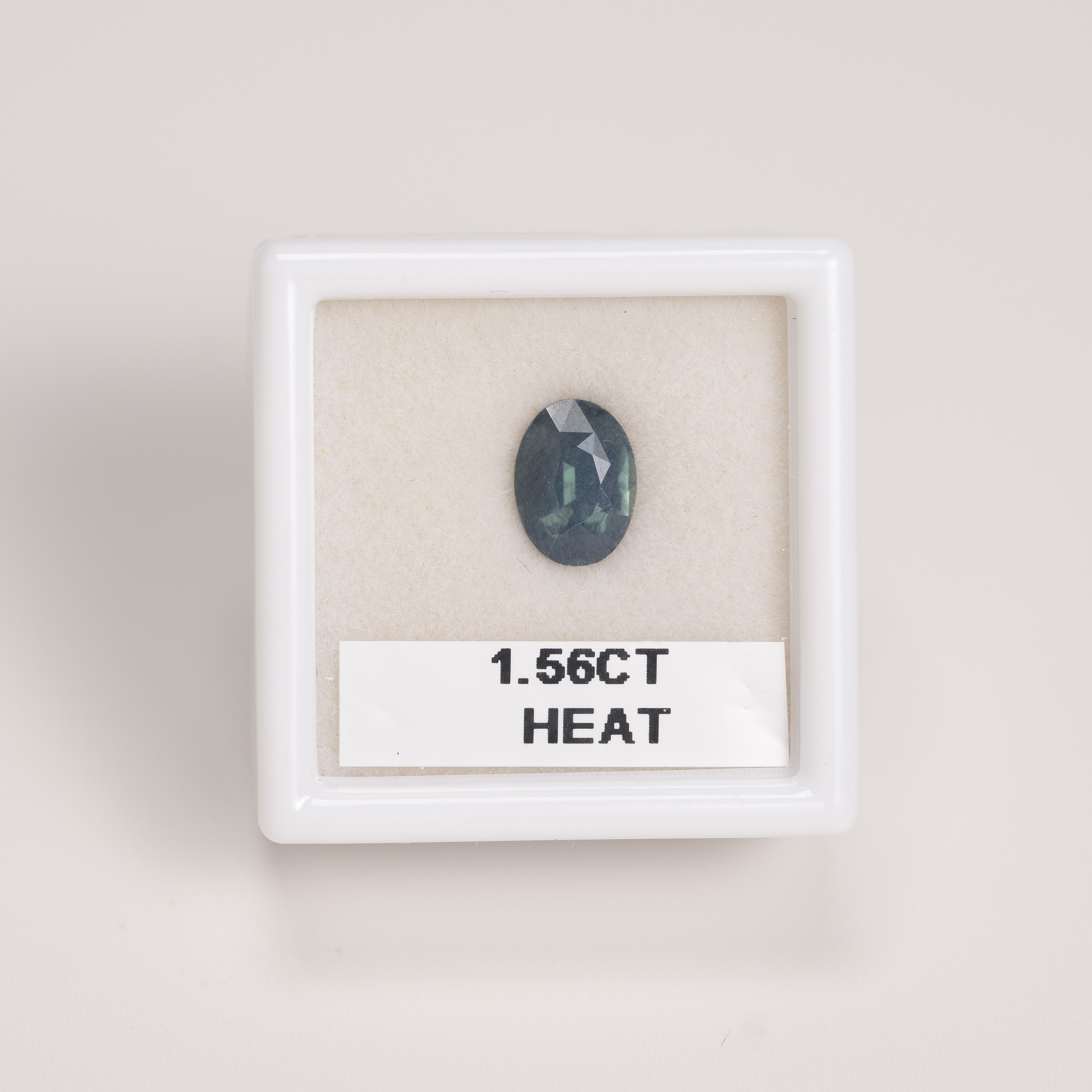 1.56ct Opalescent Teal Sapphire (heated) Loose Gemstone