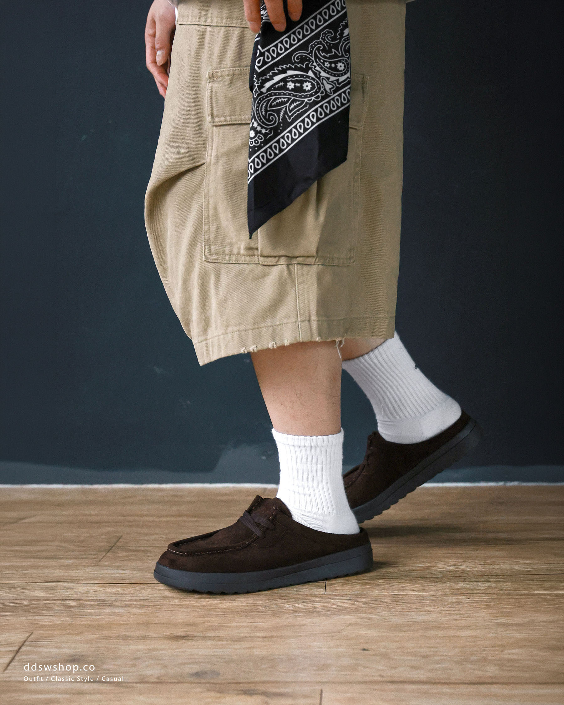 SHOOPEN Mule Wallabee 穆勒半拖鞋 三色