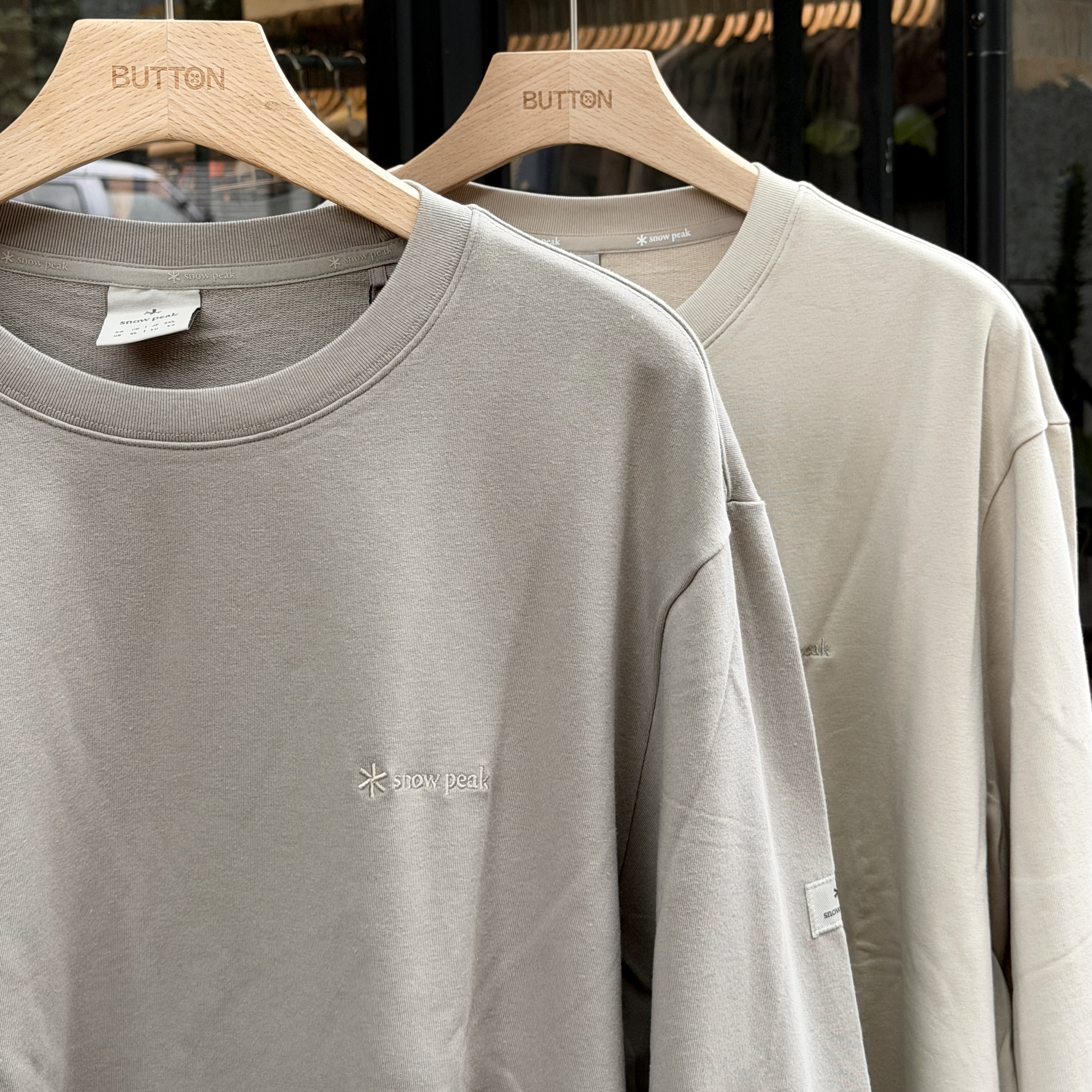 【零碼折扣】Snow Peak Basic Logo Long Sleeve T-shirt 基本款 薄長袖 S25FMFTL10