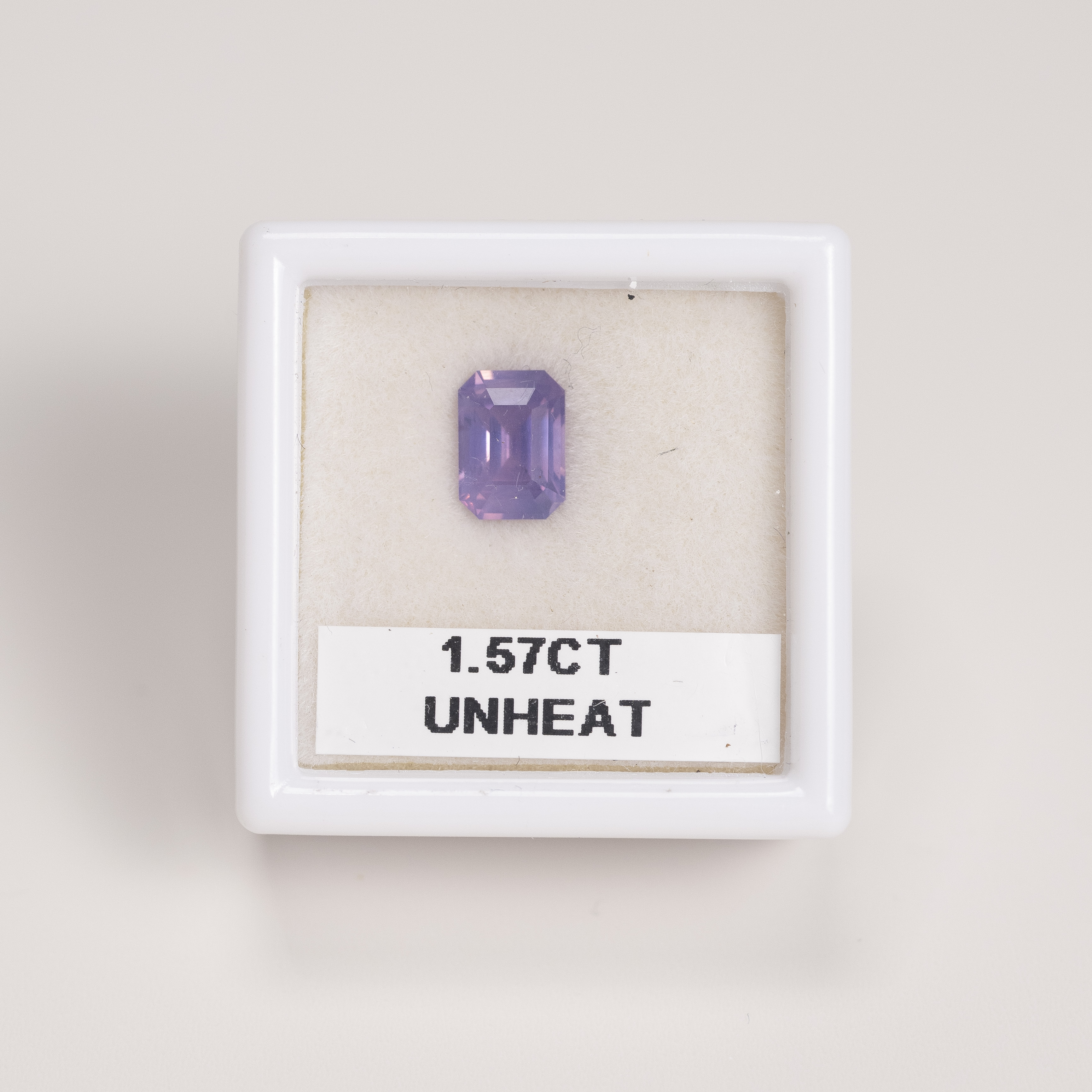 1.57ct Opalescent Violet Sapphire (Unheated) Loose Gemstone