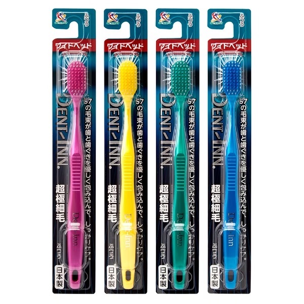 【UFC SUPPLY】日本Dent-Inn極細毛護齦速潔牙刷(寬頭) 1支入